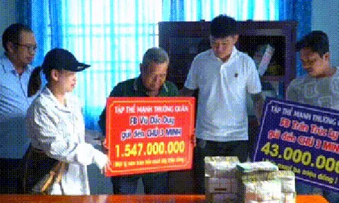 NÓNG: Ông Ba Minh nhận gần 1,6 tỉ đồng từ 2 Facebooker
