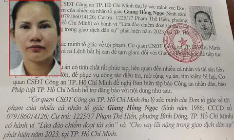 Đã bắt "chủ hụi online" Giang Hồng Ngọc