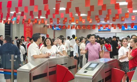 2 tuyến đường sắt đô thị Hà Nội chạy xuyên đêm dịp nghỉ lễ Quốc khánh 2/9