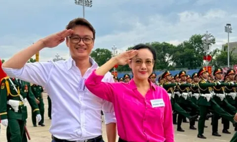 Hai biên tập viên VTV đọc thuyết minh trong lễ diễu binh, diễu hành A80 là ai?