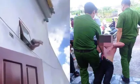 Mắc kẹt 2 chân, người treo lơ lửng khi đột nhập nhà dân qua cửa thông gió