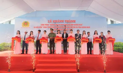 Khánh thành Trung tâm chỉ huy Công an tỉnh Quảng Ngãi