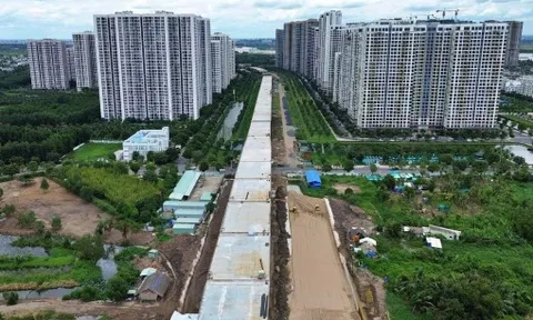 Tuyến cầu cạn duy nhất của Vành đai 3 TPHCM sắp hoàn thành