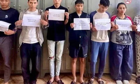 Tạm giữ hình sự Anh "khàn” và 6 đối tượng liên quan