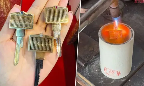Mang chìa khoá Rolls-Royce đến tiệm vàng nấu chảy, người đàn ông sốc nặng khi biết giá trị