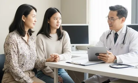 Mẹ đưa con gái đi khám vì khàn tiếng, cả hai phát hiện cùng mắc ung thư