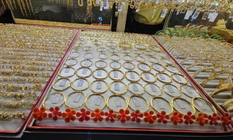 Chiều 12-9, giá vàng trong nước tiếp tục đà giảm