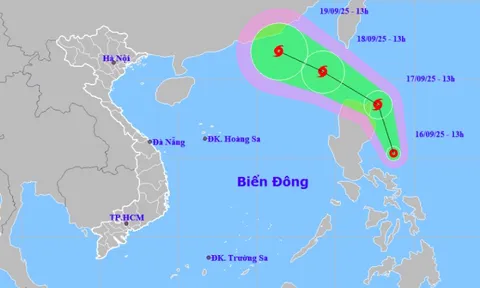 Hình thành áp thấp nhiệt đới, dự báo mạnh lên bão số 8 trên Biển Đông