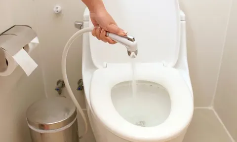Dùng vòi xịt vệ sinh có gây hại cho sức khỏe? Tiến sĩ Mỹ tiết lộ điều bất ngờ