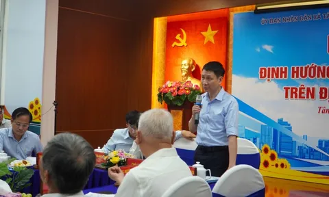Xã đầu tiên ở TP HCM tổ chức hội thảo lập quy hoạch