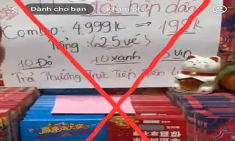 Cảnh giác lừa đảo “xổ số cào online” trúng thưởng lớn