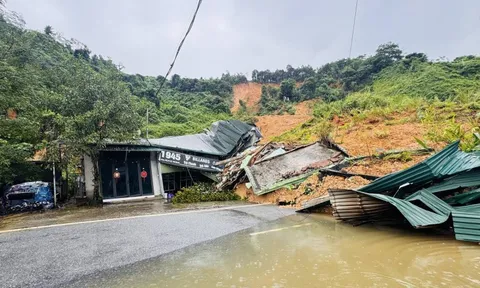 Mưa lớn gây sạt lở nhiều nơi ở Lào Cai