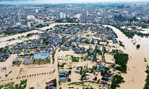 Những tiếng kêu cứu khẩn cấp khi Thái Nguyên bị ngập lụt nặng