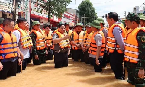 Thủ tướng trực tiếp chỉ đạo cứu nạn và khắc phục hậu quả lũ lụt tại Thái Nguyên