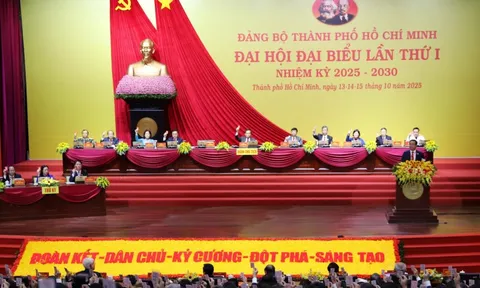 Sáng nay, khai mạc Đại hội Đại biểu Đảng bộ TP HCM lần thứ I
