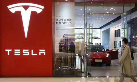 Doanh số xe điện sản xuất tại Trung Quốc của Tesla tăng trở lại