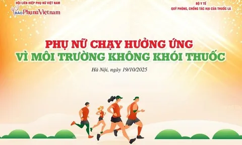 Trực tiếp: Giải chạy "Phụ nữ chạy hưởng ứng Vì môi trường không khói thuốc"