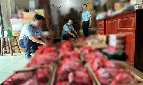Phát hiện lượng lớn xúc xích nhập lậu tại cơ sở kinh doanh ở Cà Mau