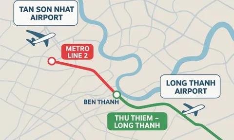 TPHCM muốn ưu tiên làm 2 tuyến metro kết nối sân bay Tân Sơn Nhất và Long Thành