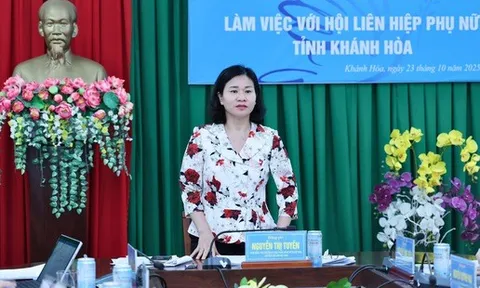 TƯ Hội LHPN Việt Nam kiểm tra, giám sát thực hiện Dự án 8 tại tỉnh Khánh Hòa