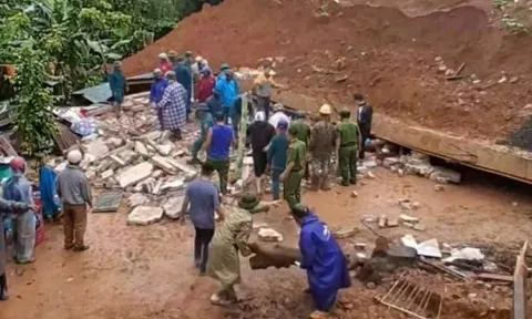Sập nhà ở Đắk Lắk khiến 2 người chết, 3 người bị thương