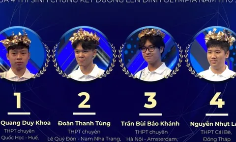 Ai sẽ là nhà vô địch Đường lên đỉnh Olympia 2025?