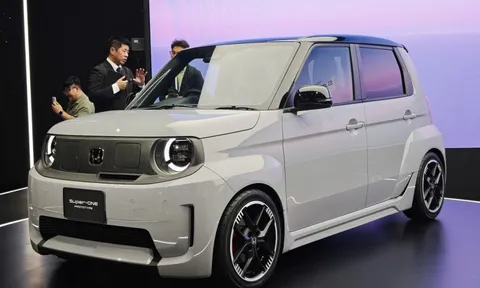 Cận cảnh Honda Super-One - xe điện cỡ nhỏ, bán ra từ năm sau