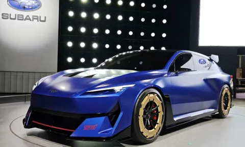 Ngắm nhìn concept xe thể thao mới của Subaru - khi siêu xe điện hóa