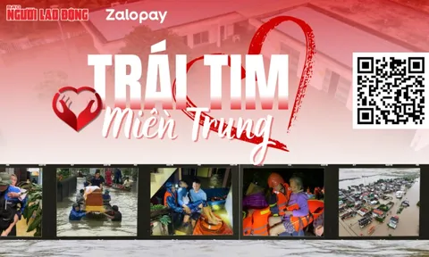 Mở cổng quyên góp cho "Trái tim miền Trung" trên Zalopay, kêu gọi những tấm lòng vàng