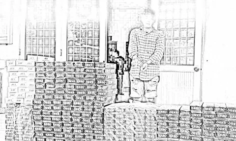 Phát hiện vụ vận chuyển, cất giữ gần 1.500 bao thuốc lá nhập lậu