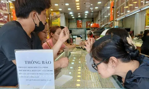 Giá vàng tăng – giảm chóng mặt