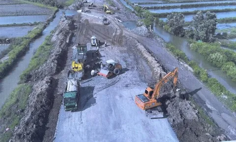 Cao tốc Cà Mau - Cần Thơ sẽ hoàn thành thông tuyến trước 19/12