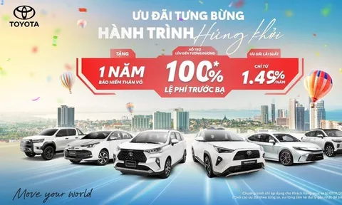 Tưng bừng lễ hội, Toyota tung loạt ưu đãi, giúp khách hàng tiết kiệm hơn 150 triệu đồng khi mua xe