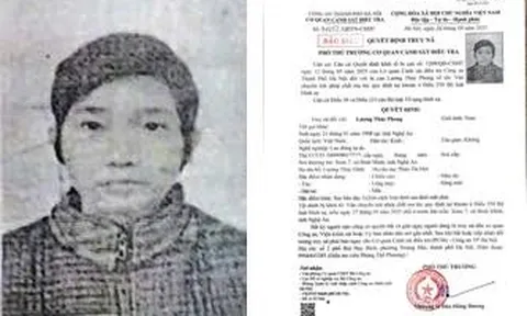 Truy nã Lương Thúc Phong