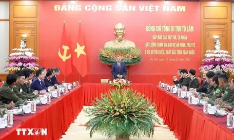 Tổng Bí thư Tô Lâm: An ninh cơ sở là bộ phận quan trọng của an ninh quốc gia