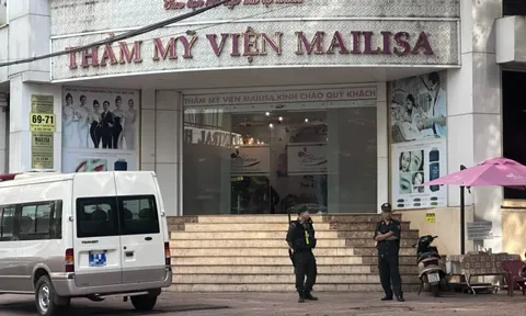 Công an có mặt tại thẩm mỹ viện Mailisa ở Đắk Lắk