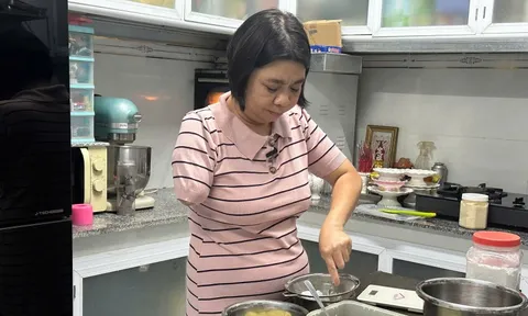 VIDEO: Tay trái viết tiếp đam mê bếp bánh