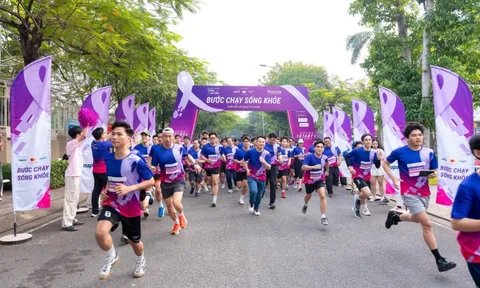 Hàng ngàn người chạy bộ hưởng ứng dự án sức khỏe do NAPAS, Mastercard, Payoo tổ chức