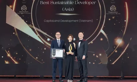 CapitaLand Development nhận giải Nhà phát triển BĐS bền vững xuất sắc