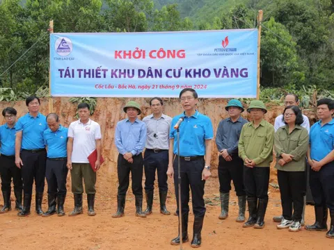 Petrovietnam khởi công tái thiết toàn bộ khu dân cư thôn Kho Vàng