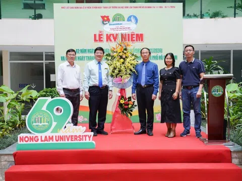 Thúc đẩy mối quan hệ hợp tác giữa Doanh Nhân Sài Gòn và Đại học Nông Lâm TP.HCM lên tầm cao mới