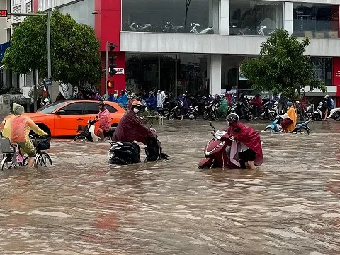 Sáng mai, nhiều nơi có mưa to