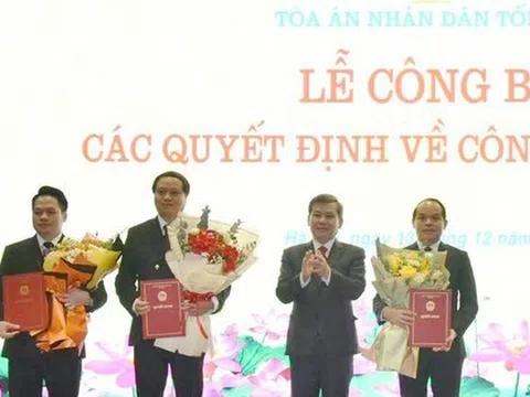 Chủ tịch nước bổ nhiệm Phó Chánh án Tòa án nhân dân Tối cao