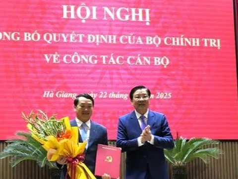 Ông Hầu A Lềnh làm Bí thư Tỉnh ủy Hà Giang