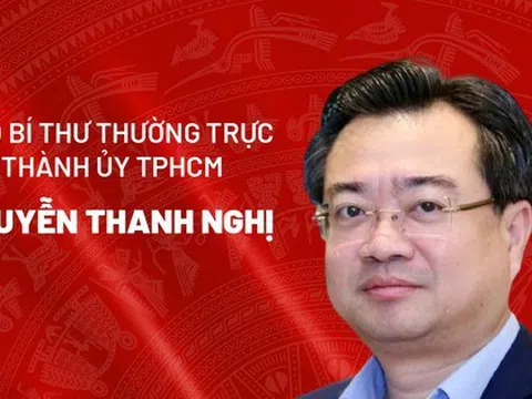 Chân dung tân Phó Bí thư Thường trực Thành ủy TPHCM Nguyễn Thanh Nghị