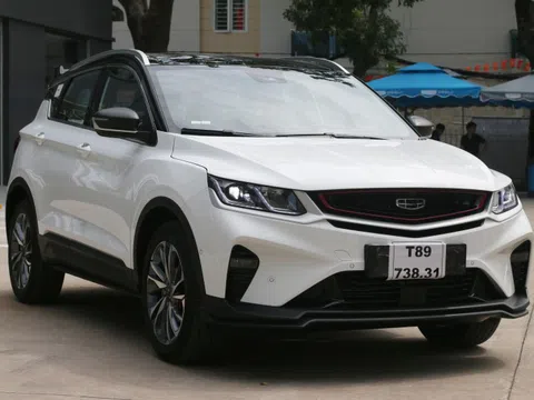 SUV đô thị hạng B Geely Coolray bản cao nhất có gì?