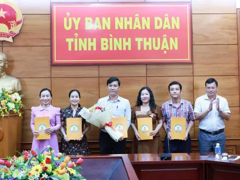 Văn phòng UBND tỉnh Bình Thuận tiếp nhận, điều động, bổ nhiệm Trưởng, Phó các phòng