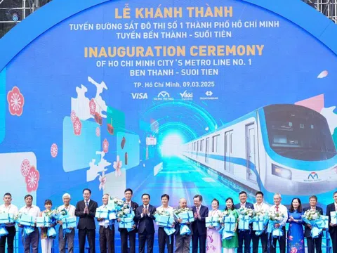 Khai trương tuyến Metro số 1 tại TPHCM, Vikki Bank hòa chung nhịp số