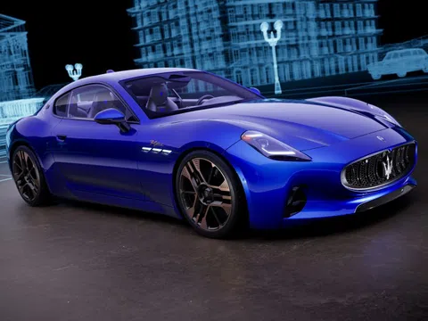 Cận cảnh Maserati GranTurismo Folgore phiên bản kỷ niệm 110 năm