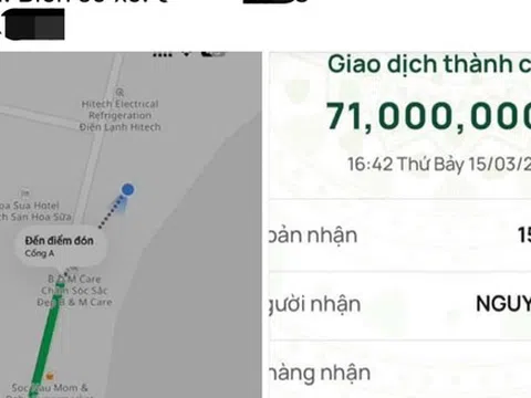 Nữ hành khách chuyển nhầm 71 ngàn thành 71 triệu đồng đã gặp tài xế xe Grab